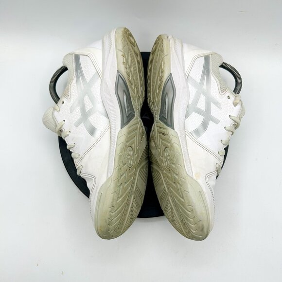 Asics Womens Gel Dedicate 7 1042A167 White Running Shoes Sneakers Size 7.5 - Picture 4 of 9